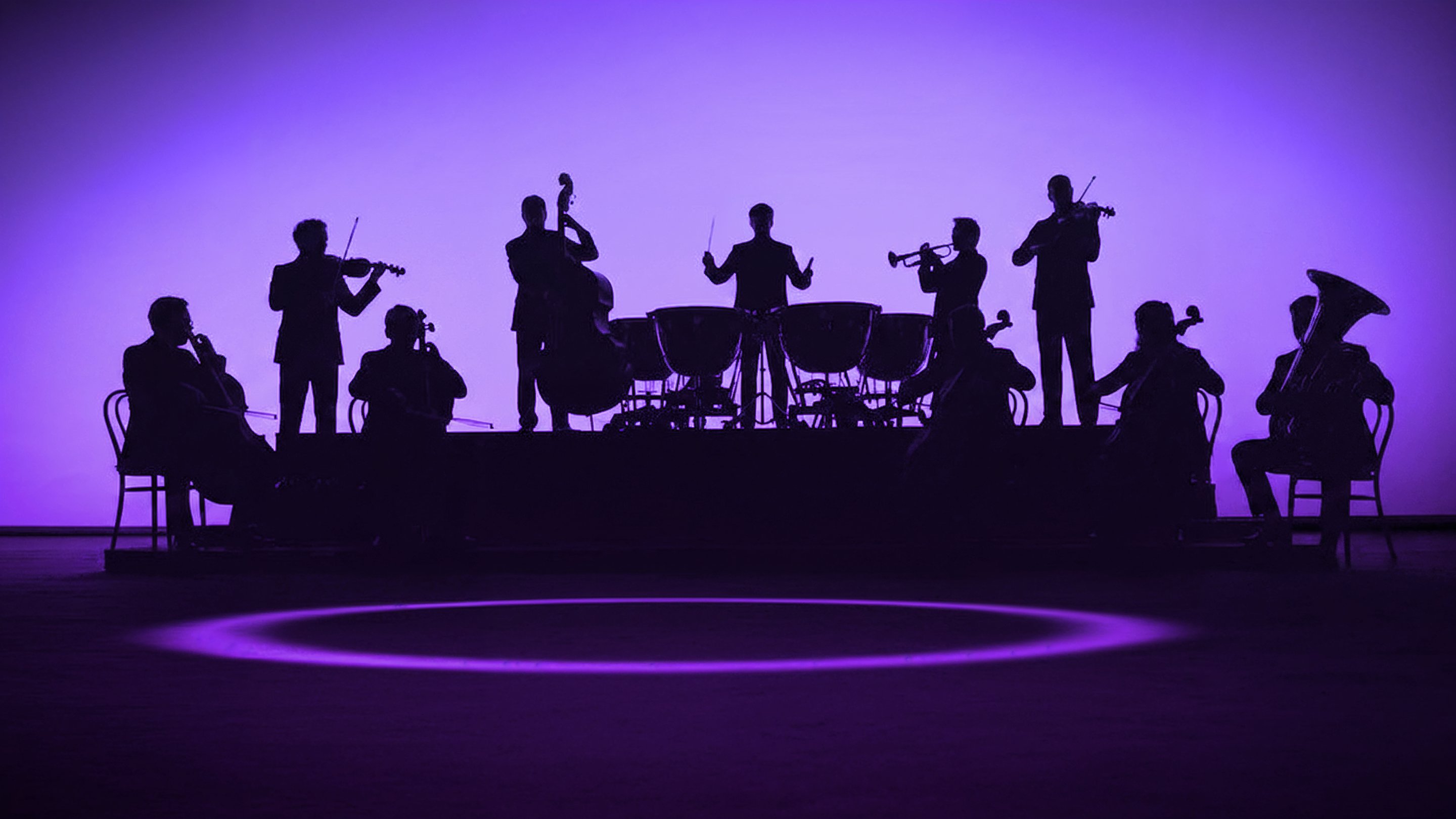 HG Entertainment orchestra on stage